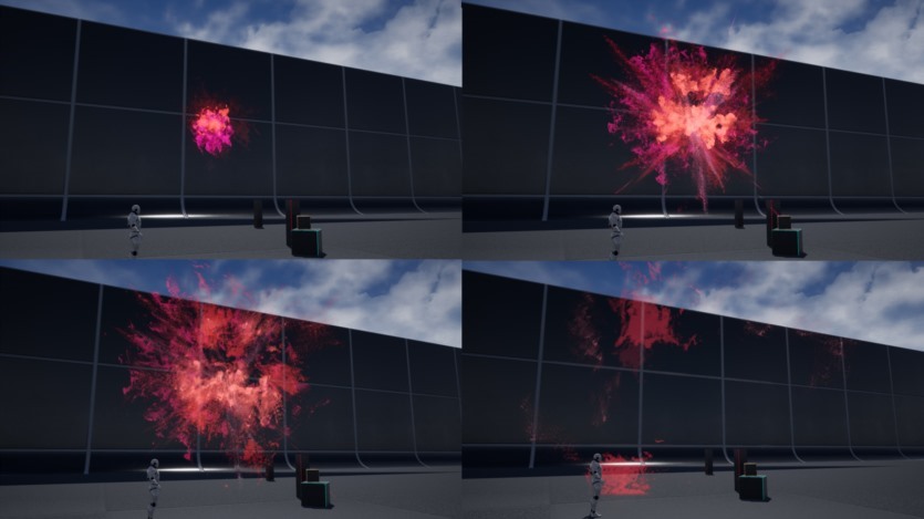 液体爆炸视觉特效 Liquid Explosion VFX