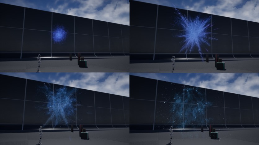 液体爆炸视觉特效 Liquid Explosion VFX