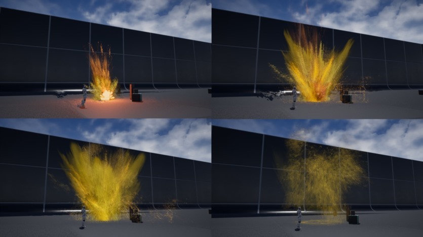 液体爆炸视觉特效 Liquid Explosion VFX