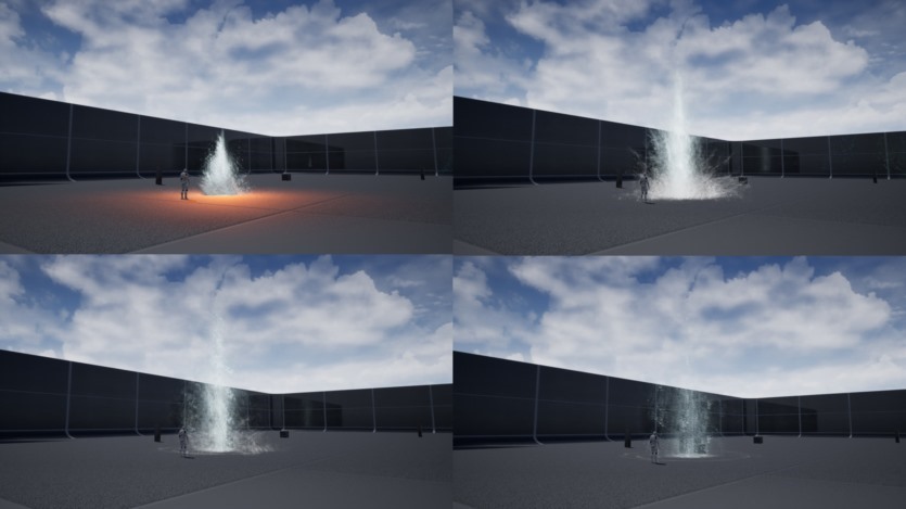 液体爆炸视觉特效 Liquid Explosion VFX