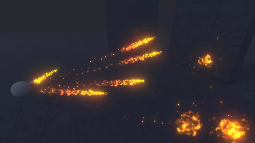 28 种独特的射弹命中闪光效果：法术、火球、箭、子弹、激光 AAA Stylized Projectiles Vol.1