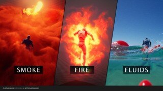 快速、响应灵敏的流体模拟角色和环境视觉特效 FluidNinja LIVE