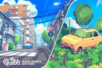 Quibli：动漫着色器和工具 Quibli Anime Shaders and Tools
