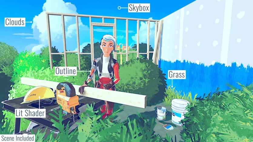 Quibli：动漫着色器和工具 Quibli Anime Shaders and Tools