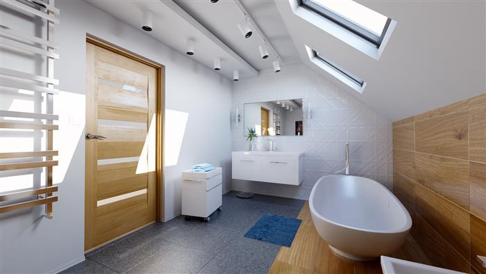 一栋完整的郊区家庭住宅，八个室内、花园和一辆汽车3D模型 Evermotion – Archexteriors vol. 31
