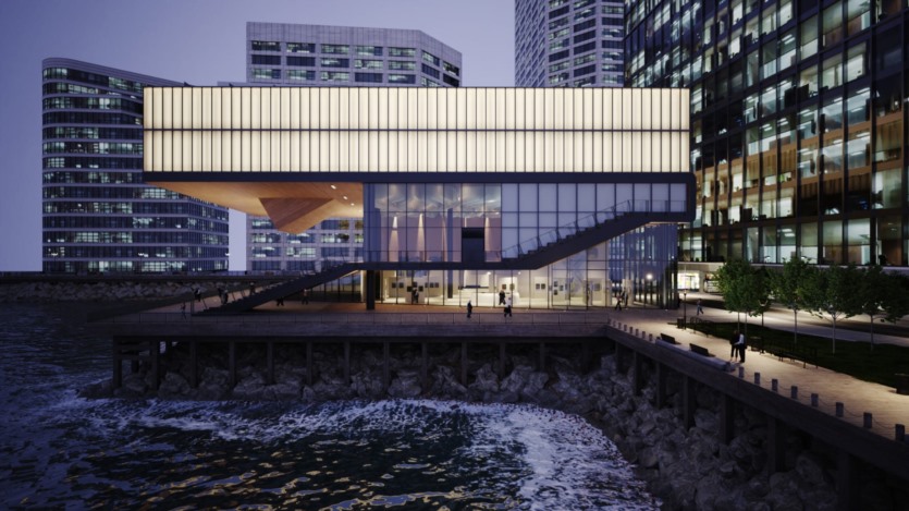10个夜景城市建筑3D模型场景 Evermotion - Archexteriors vol.37