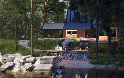 10个郊区房屋及其周围环境的外部3D模型场景 Evermotion – Archexteriors vol.39