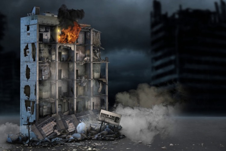 2266种房屋建筑高层倒塌震动撕裂破碎音效素材库 Rock The Speakerbox Broken