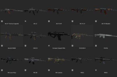 步枪武器3D模型 Assault Rifles Pack (Blender/MAX/FBX/OBJ格式)