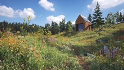 16套北半球低聚小植物和花卉3D模型 Evermotion – Archmodels vol. 252