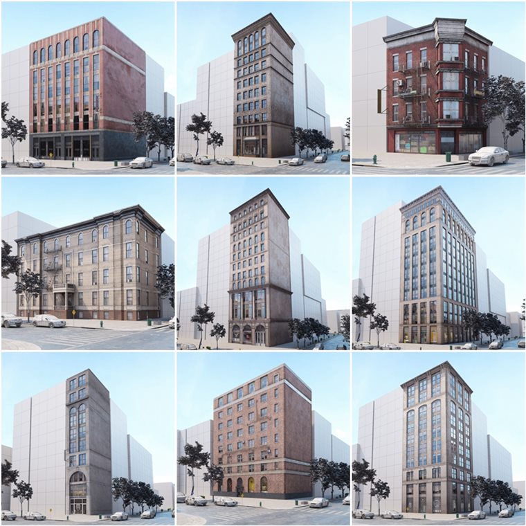 57种低多边形城市建筑3D模型 Evermotion - Archmodels Vol. 234