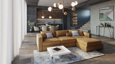 20个现代沙发、扶手椅和桌子3D 模型 Evermotion – Archmodels vol. 245