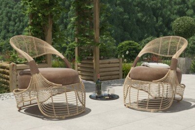 40个专业高品质户外休闲椅子3D模型 Evermotion – Archmodels vol. 135