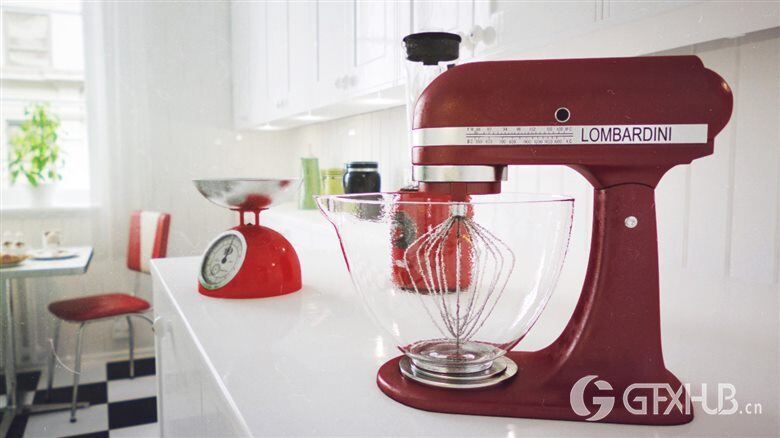 44个专业高度详细复古厨房电器3d模型 Evermotion – Archmodels Vol.143