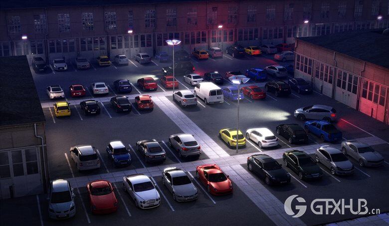 50个低多边形汽车3D模型 Evermotion – Archmodels Vol.132