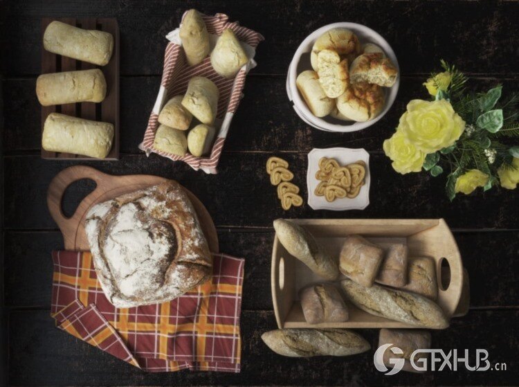 40个专业高品质3D扫描食品模型 Evermotion - Archmodels Vol. 224