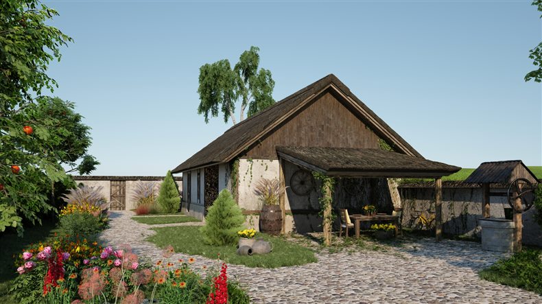 20个高品质花园景观3D模型 Evermotion - Archmodels Vol.212