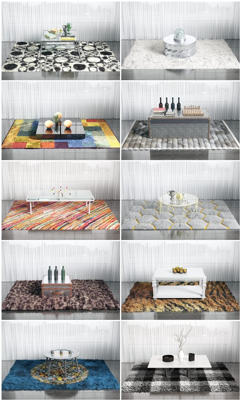 60个专业高品质的地毯、毛皮和家具3D模型 Evermotion - Archmodels Vol.202