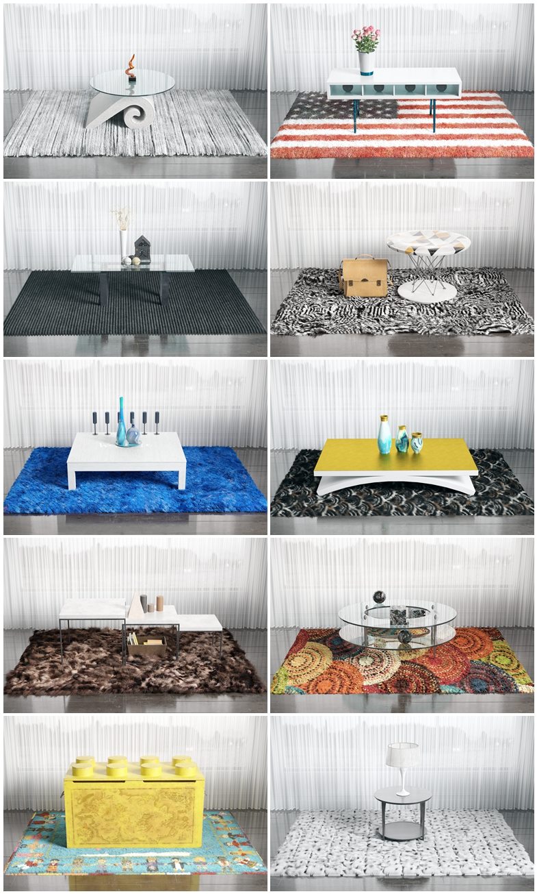60个专业高品质的地毯、毛皮和家具3D模型 Evermotion - Archmodels Vol.202