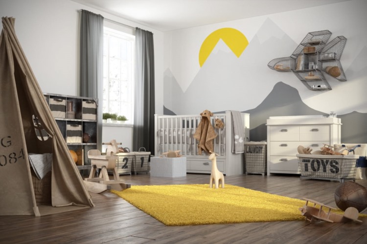 32套专业高品质婴儿卧室家具3D模型 Evermotion - Archmodels Vol.189