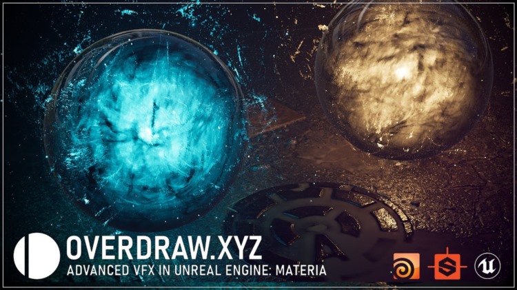 Unreal虚幻引擎中的高级视觉效果 Gumroad – Advanced Visual Effects in Unreal – Materia