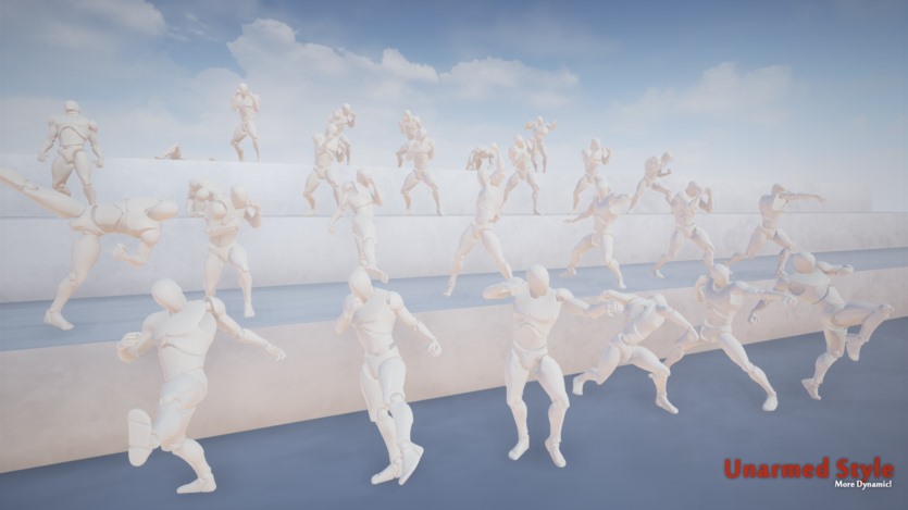 UE虚幻引擎 武术格斗游戏资产 Martial Arts Fight Game