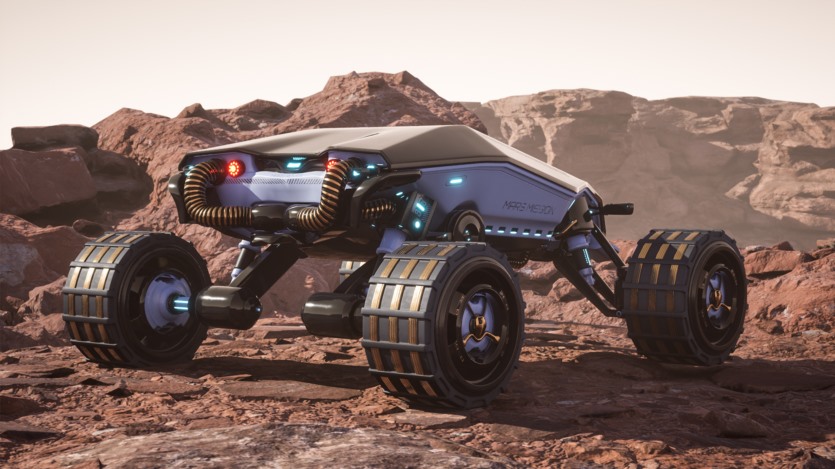 UE虚幻可驾驶火星车资产 Driveable Mars Rover