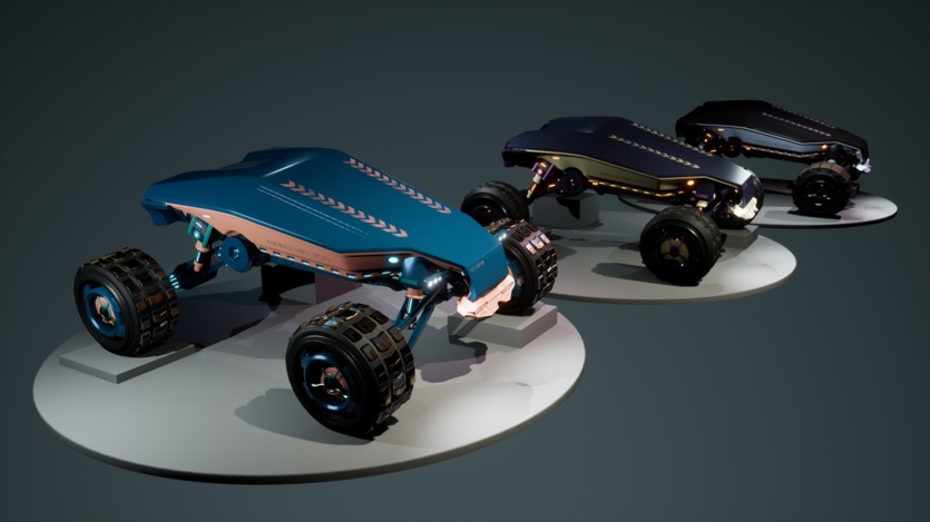 UE虚幻可驾驶火星车资产 Driveable Mars Rover