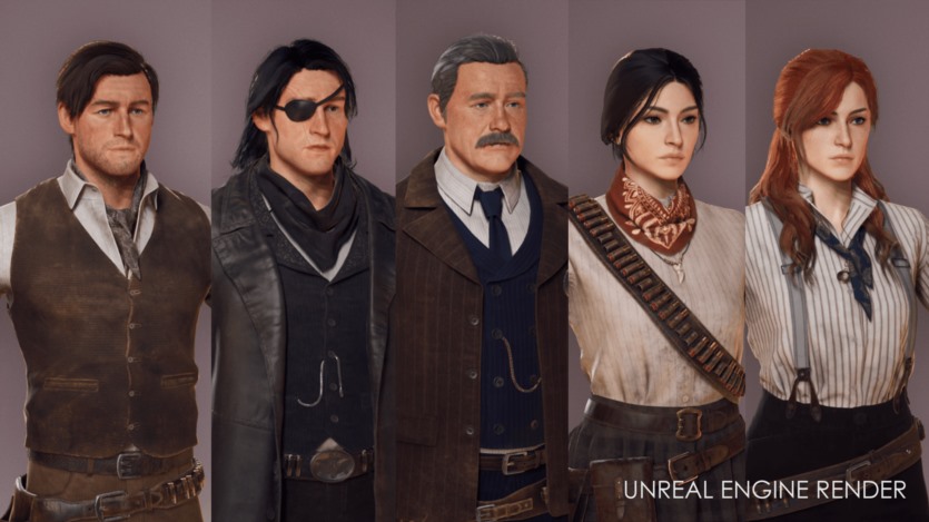 狂野西部角色包-冒险,生存,幸存者,角色扮演,射击,动作 Western Characters Pack-Wild West,Adventure,Survival,Survivor,RPG,Shooter,Action