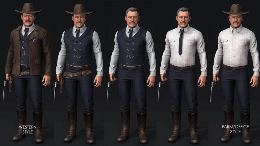 狂野西部角色包-冒险,生存,幸存者,角色扮演,射击,动作 Western Characters Pack-Wild West,Adventure,Survival,Survivor,RPG,Shooter,Action