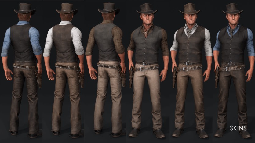 狂野西部角色包-冒险,生存,幸存者,角色扮演,射击,动作 Western Characters Pack-Wild West,Adventure,Survival,Survivor,RPG,Shooter,Action