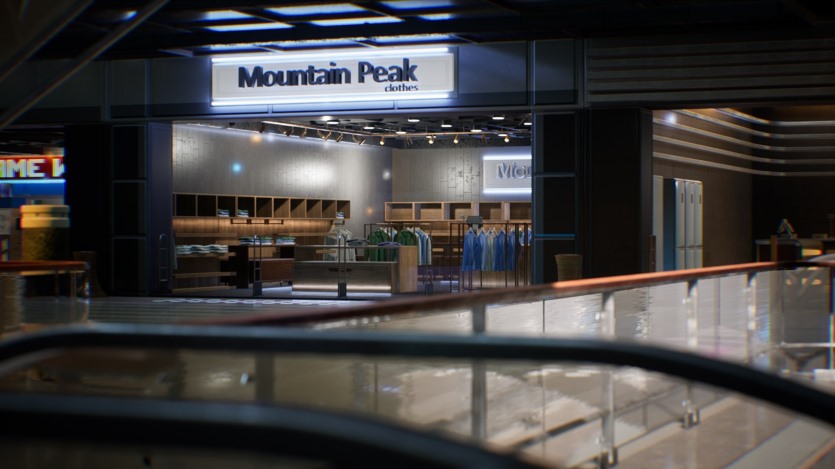 UE虚幻引擎购物中心环境套件资产 Shopping Mall Environment Kit