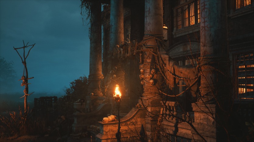 后世界末日大厦阿尔伯特庄园（日夜照明）Post Apocalyptic Mansion Albert Manor (Day and Night Lighting)