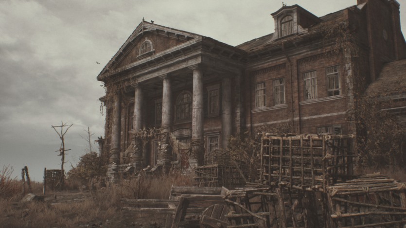 后世界末日大厦阿尔伯特庄园（日夜照明）Post Apocalyptic Mansion Albert Manor (Day and Night Lighting)