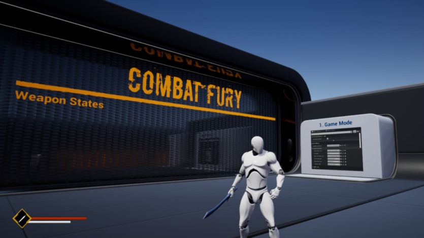 UE虚幻引擎一个成熟的战斗系统蓝图 COMBAT FURY
