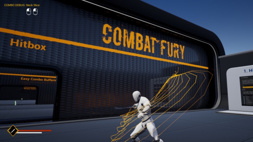 UE虚幻引擎一个成熟的战斗系统蓝图 COMBAT FURY