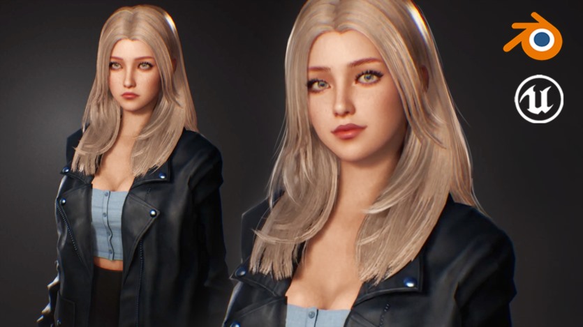 完全可定制的模块化游戏角色F2摩登女郎阿什莉 F2 Modern Girl Ashley