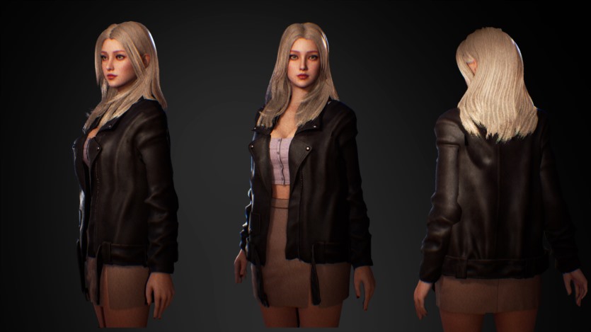 完全可定制的模块化游戏角色F2摩登女郎阿什莉 F2 Modern Girl Ashley