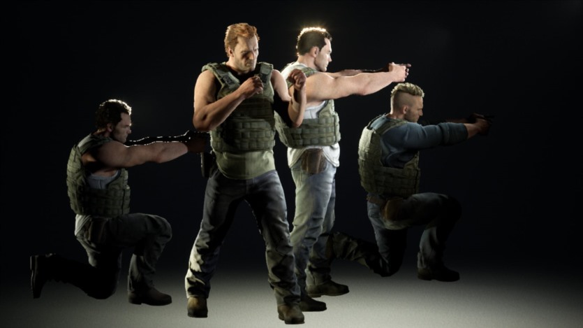 UE男性超级写实角色包资产 Male Mega Realistic Character Pack 01