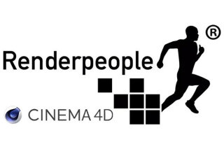 352个C4D人物模型合集百度云 免费下载 RenderPeople – 352 Models C4D