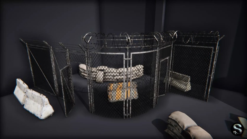Unity战争游戏军事道具包资产 Military Props Pack