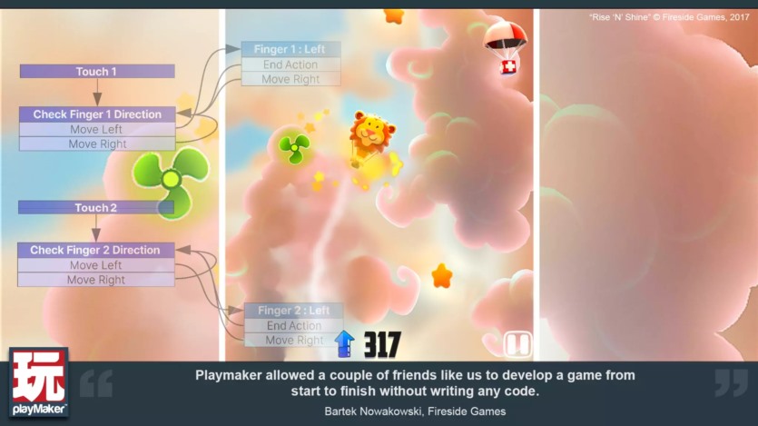 Unity3D 游戏可视化脚本编程制作插件包 Playmaker 1.9.8