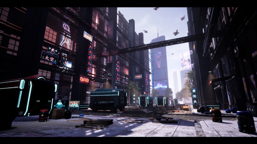 UE赛博朋克/科幻环境赛博朋克资产 CyberPunk Sci-Fi Environment Cyberpunk Asset Set + ULAT 5.3