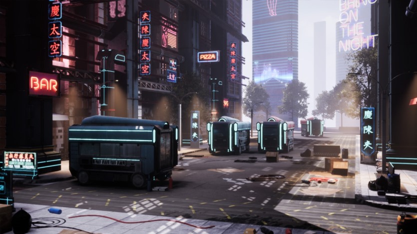 UE赛博朋克/科幻环境赛博朋克资产 CyberPunk Sci-Fi Environment Cyberpunk Asset Set + ULAT 5.3