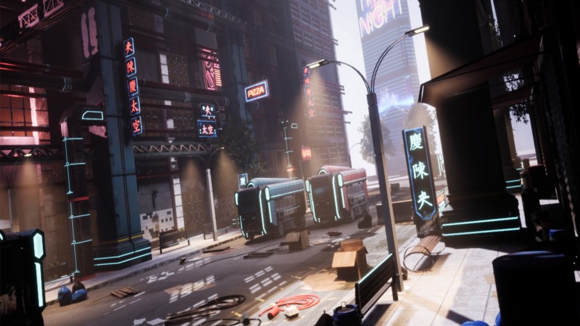UE赛博朋克/科幻环境赛博朋克资产 CyberPunk Sci-Fi Environment Cyberpunk Asset Set + ULAT 5.3