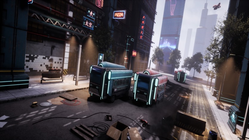 UE赛博朋克/科幻环境赛博朋克资产 CyberPunk Sci-Fi Environment Cyberpunk Asset Set + ULAT 5.3