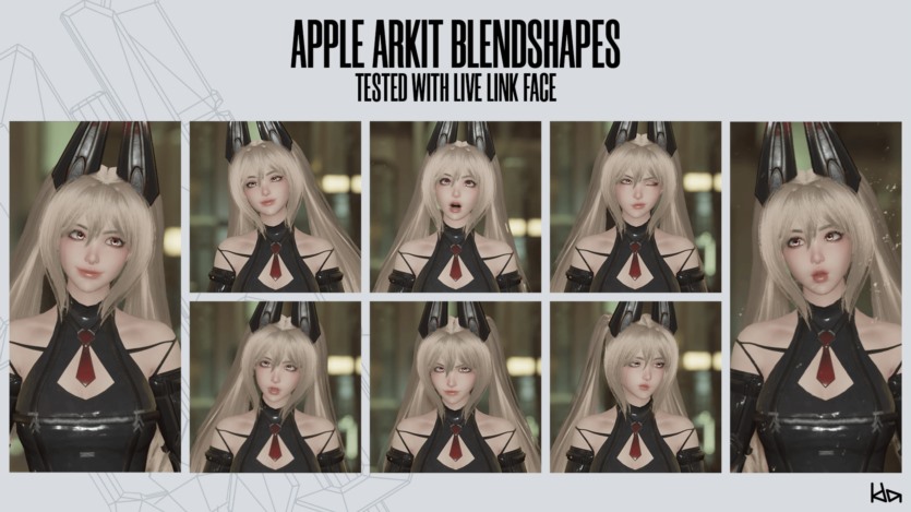 UE虚幻引擎兔女郎3D模型资产 Cosmo Bunny Girl