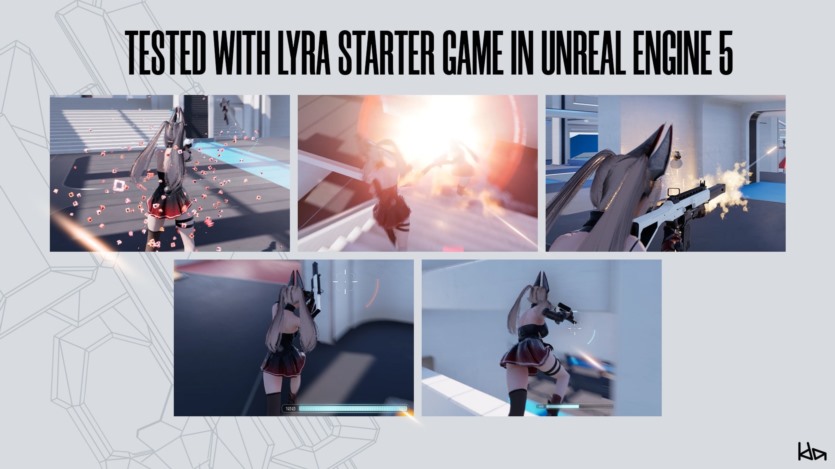 UE虚幻引擎兔女郎3D模型资产 Cosmo Bunny Girl