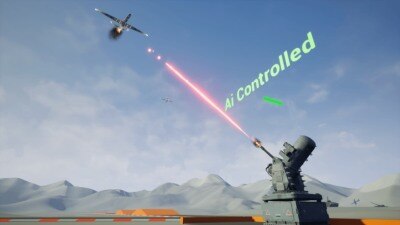 UE资产全功能固定武器系统 CIWS – 防空炮塔 Stationary weapon CIWS