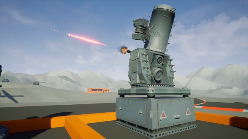 UE资产全功能固定武器系统 CIWS - 防空炮塔 Stationary weapon CIWS
